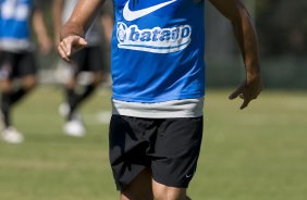 Durante o treino do Corinthians realizado esta manh no Spa Sport Resort, na cidade de Itu, interior de So Paulo. O Corinthians joga domingo, 12/04 a tarde, pelo Campeonato Paulista 2009 o primeiro jogo da semi-final contra o So Paulo, no estdio do Pacaembu
