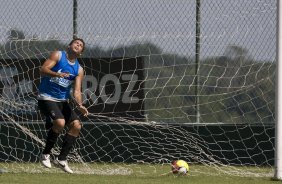 Durante o treino do Corinthians realizado esta manh no Spa Sport Resort, na cidade de Itu, interior de So Paulo. O Corinthians joga domingo, 12/04 a tarde, pelo Campeonato Paulista 2009 o primeiro jogo da semi-final contra o So Paulo, no estdio do Pacaembu