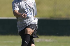 Durante o treino do Corinthians realizado esta manh no Spa Sport Resort, na cidade de Itu, interior de So Paulo. O Corinthians joga domingo, 12/04 a tarde, pelo Campeonato Paulista 2009 o primeiro jogo da semi-final contra o So Paulo, no estdio do Pacaembu