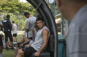Durante o treino do Corinthians realizado esta tarde no Spa Sport Resort, na cidade de Itu, interior de So Paulo. O Corinthians joga domingo, 12/04 a tarde, pelo Campeonato Paulista 2009 o primeiro jogo da semi-final contra o So Paulo, no estdio do Pacaembu
