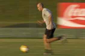 Durante o treino do Corinthians realizado esta tarde no Spa Sport Resort, na cidade de Itu, interior de So Paulo. O Corinthians joga domingo, 12/04 a tarde, pelo Campeonato Paulista 2009 o primeiro jogo da semi-final contra o So Paulo, no estdio do Pacaembu