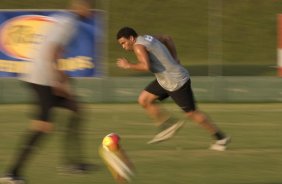 Durante o treino do Corinthians realizado esta tarde no Spa Sport Resort, na cidade de Itu, interior de So Paulo. O Corinthians joga domingo, 12/04 a tarde, pelo Campeonato Paulista 2009 o primeiro jogo da semi-final contra o So Paulo, no estdio do Pacaembu