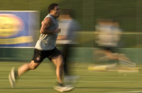 Durante o treino do Corinthians realizado esta tarde no Spa Sport Resort, na cidade de Itu, interior de So Paulo. O Corinthians joga domingo, 12/04 a tarde, pelo Campeonato Paulista 2009 o primeiro jogo da semi-final contra o So Paulo, no estdio do Pacaembu