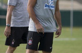 Durante o treino do Corinthians realizado esta tarde no Spa Sport Resort, na cidade de Itu, interior de So Paulo. O Corinthians joga domingo, 12/04 a tarde, pelo Campeonato Paulista 2009 o primeiro jogo da semi-final contra o So Paulo, no estdio do Pacaembu