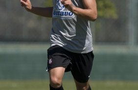 Durante o treino do Corinthians realizado esta manh no Spa Sport Resort, na cidade de Itu, interior de So Paulo. O Corinthians joga amanh domingo, 12/04 a tarde, pelo Campeonato Paulista 2009 o primeiro jogo da semi-final contra o So Paulo, no estdio do Pacaembu