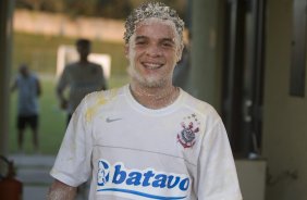 Durante o treino do Corinthians realizado esta tarde no Spa Sport Resort, na cidade de Itu, interior de So Paulo. O Corinthians joga domingo, 12/04 a tarde, pelo Campeonato Paulista 2009 o primeiro jogo da semi-final contra o So Paulo, no estdio do Pacaembu