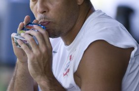 Durante o treino do Corinthians realizado esta tarde no Spa Sport Resort, na cidade de Itu, interior de So Paulo. O Corinthians joga domingo, 12/04 a tarde, pelo Campeonato Paulista 2009 o primeiro jogo da semi-final contra o So Paulo, no estdio do Pacaembu