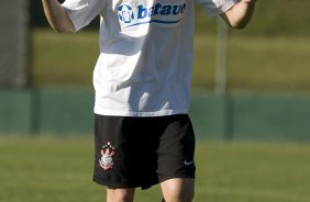 Durante o treino do Corinthians realizado esta tarde no Spa Sport Resort, na cidade de Itu, interior de So Paulo. O Corinthians joga domingo, 12/04 a tarde, pelo Campeonato Paulista 2009 o primeiro jogo da semi-final contra o So Paulo, no estdio do Pacaembu