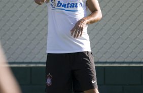 Durante o treino do Corinthians realizado esta tarde no Spa Sport Resort, na cidade de Itu, interior de So Paulo. O Corinthians joga domingo, 12/04 a tarde, pelo Campeonato Paulista 2009 o primeiro jogo da semi-final contra o So Paulo, no estdio do Pacaembu
