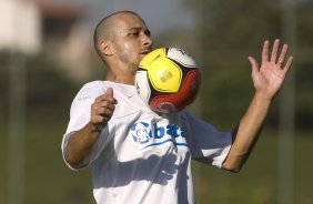 Durante o treino do Corinthians realizado esta tarde no Spa Sport Resort, na cidade de Itu, interior de So Paulo. O Corinthians joga domingo, 12/04 a tarde, pelo Campeonato Paulista 2009 o primeiro jogo da semi-final contra o So Paulo, no estdio do Pacaembu