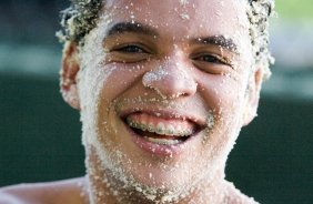 Durante o treino do Corinthians realizado esta tarde no Spa Sport Resort, na cidade de Itu, interior de So Paulo. O Corinthians joga domingo, 12/04 a tarde, pelo Campeonato Paulista 2009 o primeiro jogo da semi-final contra o So Paulo, no estdio do Pacaembu