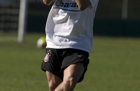 Durante o treino do Corinthians realizado esta tarde no Spa Sport Resort, na cidade de Itu, interior de So Paulo. O Corinthians joga domingo, 12/04 a tarde, pelo Campeonato Paulista 2009 o primeiro jogo da semi-final contra o So Paulo, no estdio do Pacaembu