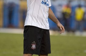 CORINTHIANS/SP X SAO PAULO/SP- em um lance da partida realizada esta tarde no estdio do Pacaembu, zona oeste da cidade, no primeiro jogo das semi-finais do Campeonato Paulista de 2009