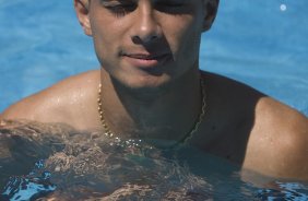 Durante o treino do Corinthians realizado esta manh em uma academia na cidade de Campo Grande, como preparao para o jogo de domingo, 19/04, a tarde, no Morumbi, contra o So Paulo, jogo de volta vlido pelas semi-finais do Campeonato Paulista 2009