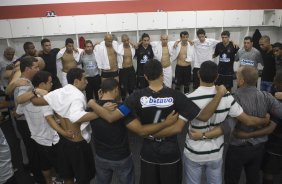 SAO PAULO/SP X CORINTHIANS/SP - em um lance da partida realizada esta tarde no estdio do Morumbi, zona sul da cidade, no segundo jogo pelas semifinais do Campeonato Paulista de 2009