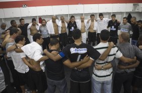 SAO PAULO/SP X CORINTHIANS/SP - em um lance da partida realizada esta tarde no estdio do Morumbi, zona sul da cidade, no segundo jogo pelas semifinais do Campeonato Paulista de 2009
