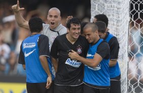 SAO PAULO/SP X CORINTHIANS/SP - em um lance da partida realizada esta tarde no estdio do Morumbi, zona sul da cidade, no segundo jogo pelas semifinais do Campeonato Paulista de 2009