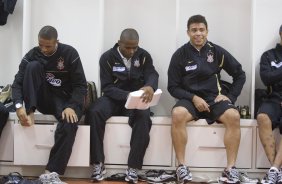 ATLETICO PARANAENSE/PR X CORINTHIANS/SP - nos vestiários antes da partida realizada esta noite no estádio da Arena da Baixada, em Curitiba, no jogo de ida válido pelas oitavas-de-final da Copa do Brasil 2009