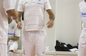 ATLETICO PARANAENSE/PR X CORINTHIANS/SP - nos vestiários antes da partida realizada esta noite no estádio da Arena da Baixada, em Curitiba, no jogo de ida válido pelas oitavas-de-final da Copa do Brasil 2009
