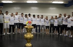 CORINTHIANS/SP X SANTOS/SANTOS - em um lance da partida realizada esta tarde no estádio do Pacaembu, zona oeste da cidade, na decisão do Campeonato Paulista de 2009