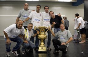 CORINTHIANS/SP X SANTOS/SANTOS - em um lance da partida realizada esta tarde no estádio do Pacaembu, zona oeste da cidade, na decisão do Campeonato Paulista de 2009