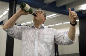 CORINTHIANS/SP X SANTOS/SANTOS - em um lance da partida realizada esta tarde no estádio do Pacaembu, zona oeste da cidade, na decisão do Campeonato Paulista de 2009