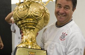 CORINTHIANS/SP X SANTOS/SANTOS - em um lance da partida realizada esta tarde no estádio do Pacaembu, zona oeste da cidade, na decisão do Campeonato Paulista de 2009