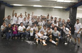 CORINTHIANS/SP X SANTOS/SANTOS - em um lance da partida realizada esta tarde no estdio do Pacaembu, zona oeste da cidade, na deciso do Campeonato Paulista de 2009