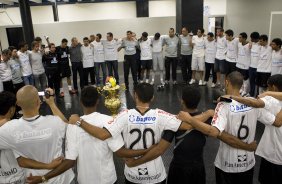 CORINTHIANS/SP X SANTOS/SANTOS - em um lance da partida realizada esta tarde no estdio do Pacaembu, zona oeste da cidade, na deciso do Campeonato Paulista de 2009