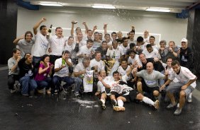 CORINTHIANS/SP X SANTOS/SANTOS - em um lance da partida realizada esta tarde no estádio do Pacaembu, zona oeste da cidade, na decisão do Campeonato Paulista de 2009