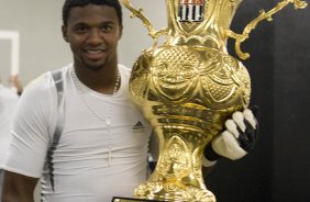 CORINTHIANS/SP X SANTOS/SANTOS - em um lance da partida realizada esta tarde no estádio do Pacaembu, zona oeste da cidade, na decisão do Campeonato Paulista de 2009