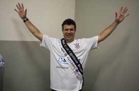 CORINTHIANS/SP X SANTOS/SANTOS - em um lance da partida realizada esta tarde no estádio do Pacaembu, zona oeste da cidade, na decisão do Campeonato Paulista de 2009
