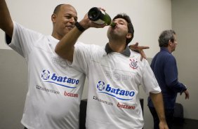CORINTHIANS/SP X SANTOS/SANTOS - em um lance da partida realizada esta tarde no estádio do Pacaembu, zona oeste da cidade, na decisão do Campeonato Paulista de 2009