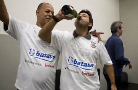 CORINTHIANS/SP X SANTOS/SANTOS - em um lance da partida realizada esta tarde no estdio do Pacaembu, zona oeste da cidade, na deciso do Campeonato Paulista de 2009