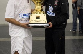 CORINTHIANS/SP X SANTOS/SANTOS - em um lance da partida realizada esta tarde no estádio do Pacaembu, zona oeste da cidade, na decisão do Campeonato Paulista de 2009