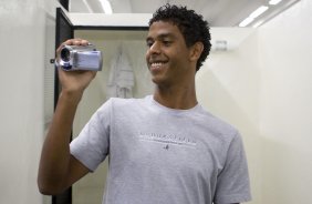 CORINTHIANS/SP X SANTOS/SANTOS - nos vestiários antes da partida realizada esta tarde no estádio do Pacaembu, zona oeste da cidade, na decisão do Campeonato Paulista de 2009
