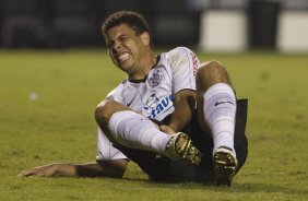 CORINTHIANS/SP X ATLETICO PARANAENSE/PR - em um lance da partida realizada esta noite no estádio do Pacaembu, zona oeste da cidade, na decisão da vaga pelas oitavas de final da Copa do Brasil 2009