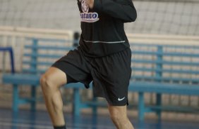 Durante o treino do Corinthians realizado esta manh no Parque So Jorge. O prximo jogo ser contra o Fluminense no Pacaembu, quarta-feira, 12/05 a noite, jogo da ida das quartas de final da Copa do Brasil 2009