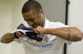 Durante o treino do Corinthians realizado esta tarde no Parque Ecolgico do Tiete. O prximo jogo ser contra o Fluminense no Pacaembu, amanh, quarta-feira, 13/05 a noite, jogo da ida das quartas de final da Copa do Brasil 2009