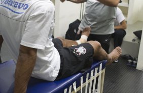 Durante o treino do Corinthians realizado esta tarde no Parque Ecolgico do Tiete. O prximo jogo ser contra o Fluminense no Pacaembu, amanh, quarta-feira, 13/05 a noite, jogo da ida das quartas de final da Copa do Brasil 2009