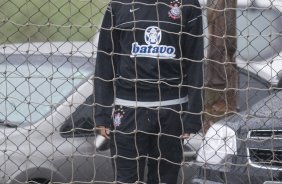 Durante o treino do Corinthians realizado esta tarde no Parque Ecolgico do Tiete. O prximo jogo ser contra o Botafogo no Maracan, domingo, 17/05 a noite, pelo Campeonato Brasileiro de 2009