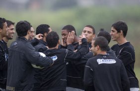 Durante o treino do Corinthians realizado esta tarde no Parque Ecolgico do Tiete. O prximo jogo ser contra o Botafogo no Maracan, domingo, 17/05 a noite, pelo Campeonato Brasileiro de 2009