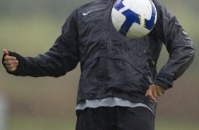 Durante o treino do Corinthians realizado esta tarde no Parque Ecolgico do Tiete. O prximo jogo ser contra o Botafogo no Maracan, domingo, 17/05 a noite, pelo Campeonato Brasileiro de 2009