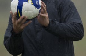 Durante o treino do Corinthians realizado esta tarde no Parque Ecolgico do Tiete. O prximo jogo ser contra o Botafogo no Maracan, domingo, 17/05 a noite, pelo Campeonato Brasileiro de 2009