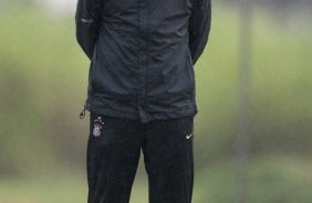 Durante o treino do Corinthians realizado esta tarde no Parque Ecolgico do Tiete. O prximo jogo ser contra o Botafogo no Maracan, domingo, 17/05 a noite, pelo Campeonato Brasileiro de 2009