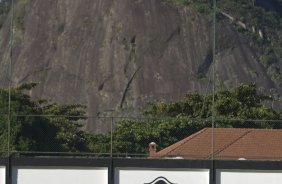 Durante o treino do Corinthians realizado na esta tarde em General Severiano, sede do Botafogo, no Rio de Janeiro. O próximo jogo será contra o Fluminense no Maracanã, quarta-feira, 20/05 a noite, no jogo de volta das quartas de final da Copa do Brasil 2009