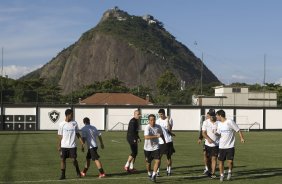 Durante o treino do Corinthians realizado na esta tarde em General Severiano, sede do Botafogo, no Rio de Janeiro. O próximo jogo será contra o Fluminense no Maracanã, quarta-feira, 20/05 a noite, no jogo de volta das quartas de final da Copa do Brasil 2009