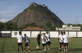 Durante o treino do Corinthians realizado na esta tarde em General Severiano, sede do Botafogo, no Rio de Janeiro. O prximo jogo ser contra o Fluminense no Maracan, quarta-feira, 20/05 a noite, no jogo de volta das quartas de final da Copa do Brasil 2009