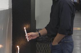 CORINTHIANS/SP X BARUERI/SP - nos vestiários antes da partida realizada esta noite no estádio do Pacaembu, válida pelo Campeonato Brasileiro de 2009