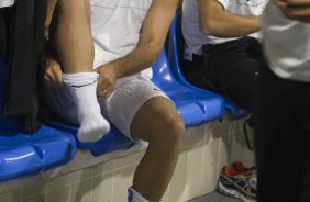 VASCO/RIO DE JANEIRO X CORINTHIANS/SAO PAULO - nos vestiários antes da partida realizada esta noite no estádio do Maracanã, na primeira partida das semi finais da Copa do Brasil 2009